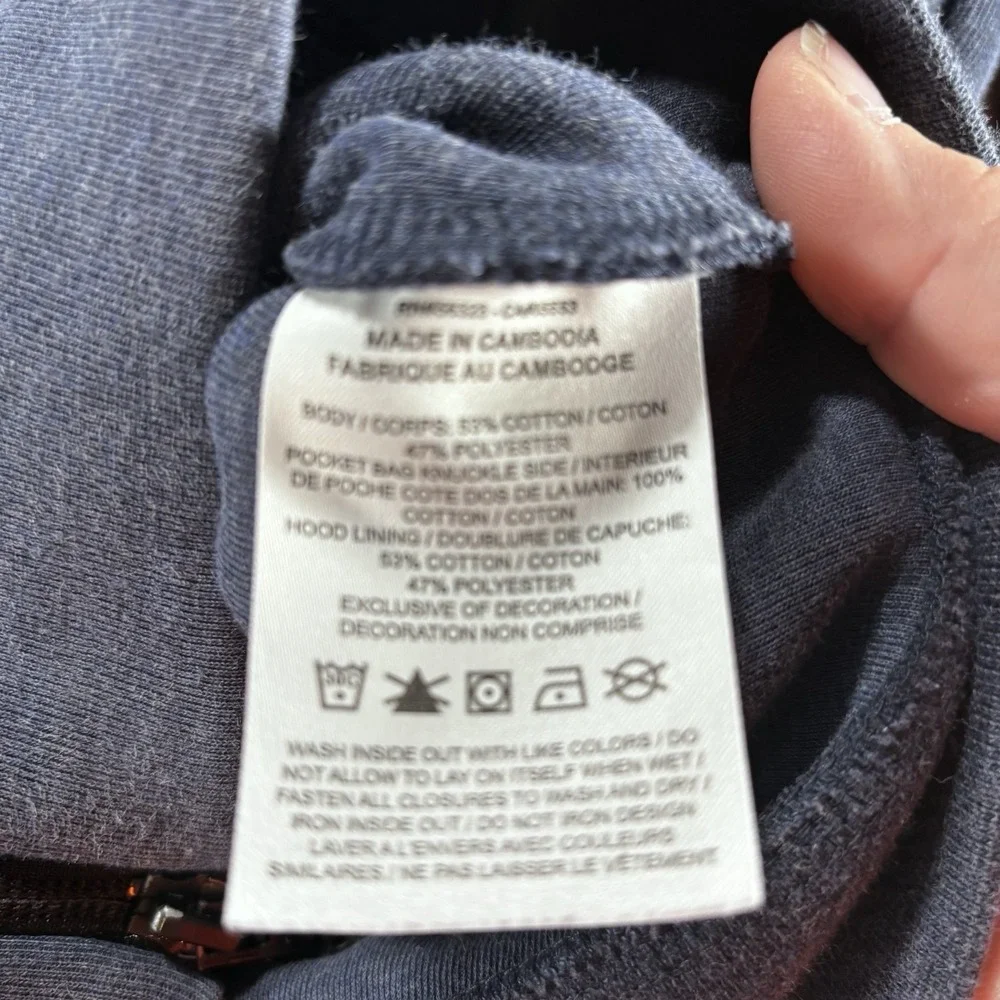 Nike Sportswear Tech Fleece Windrunner Full Zip Hoodie Navy Mens Size S Outdoors